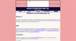 Desktop Screenshot of kerstdorpen.nl